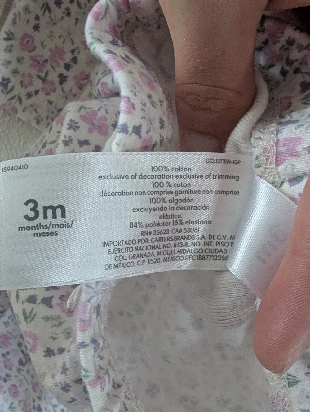 Carters cotton set